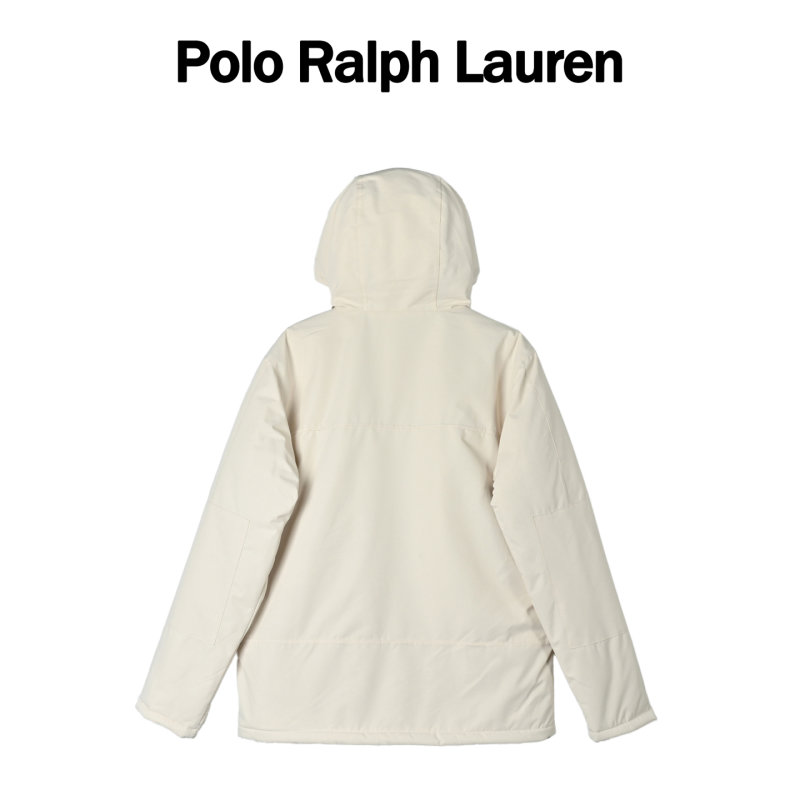 Ralph Lauren White Puffer Jacket view