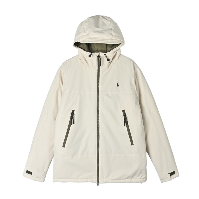 Ralph Lauren White Puffer Jacket view