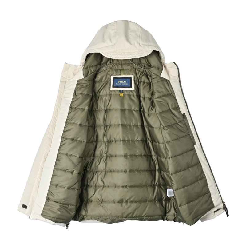 Ralph Lauren White Puffer Jacket view