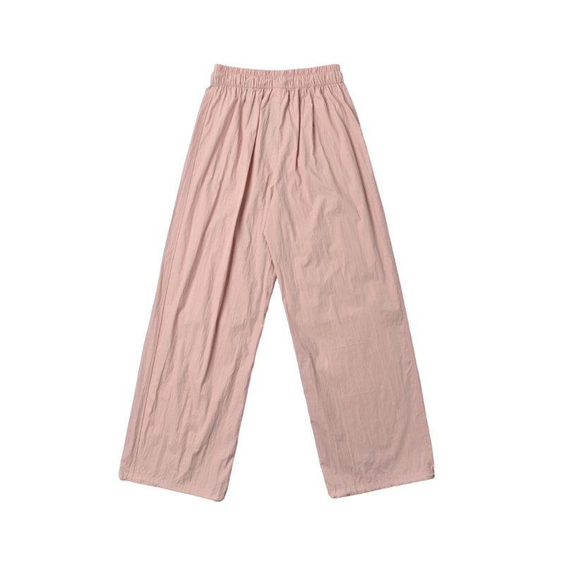Pink Wide-Leg Cargo Pants view