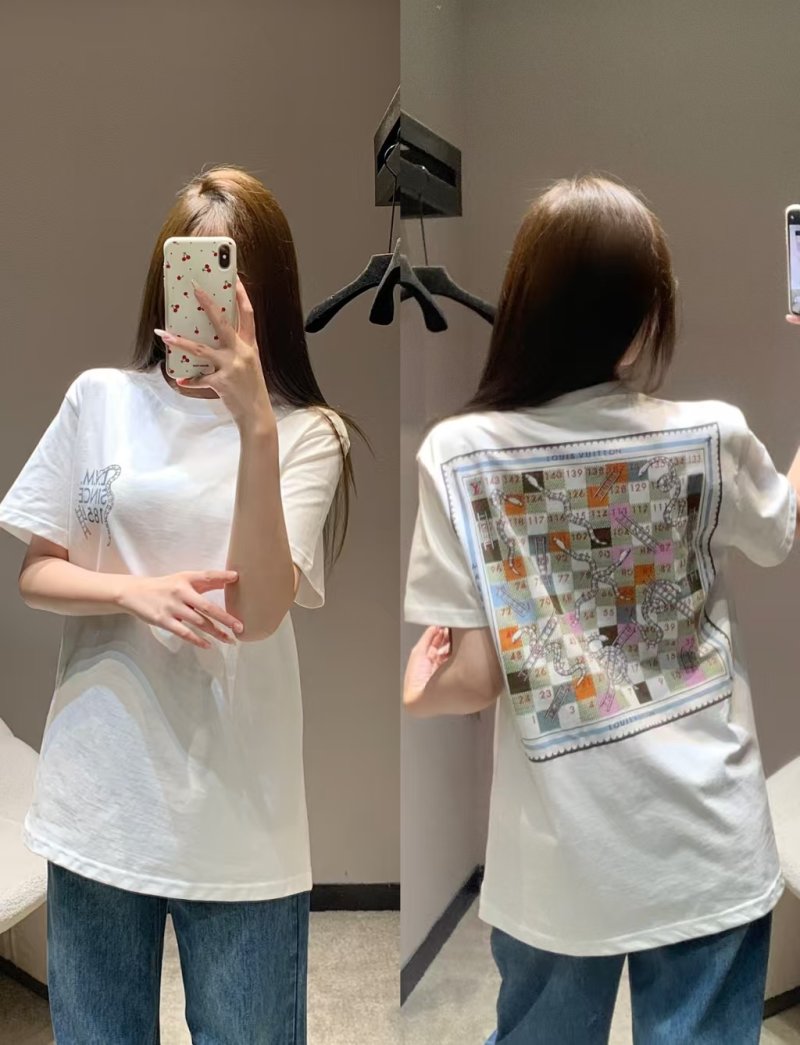 White Graphic Print Short Sleeve T-Shirt view