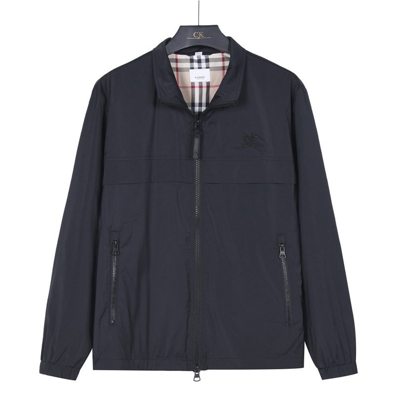 Burberry 26SS Lightweight Technical Harrington Jacket Black view