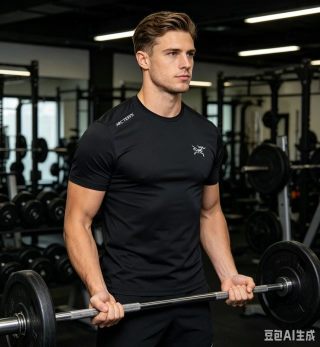 Arcteryx Black Logo T-Shirt view 3
