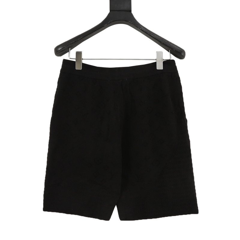 Essentials Fear of God Monogram Shorts Black view