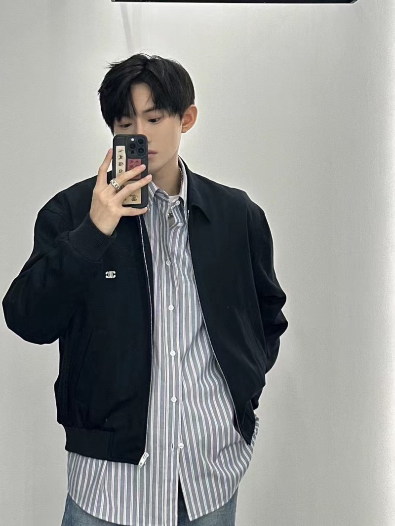 Chanel Black Quilted Harrington Jacket