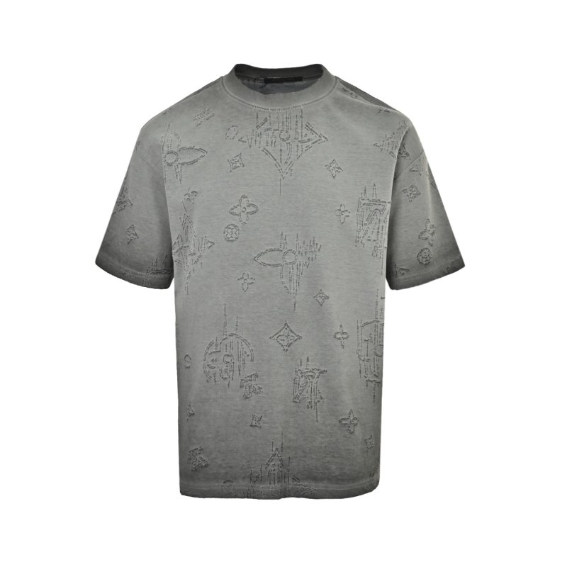 Louis Vuitton Monogram Short Sleeve T-Shirt Grey view