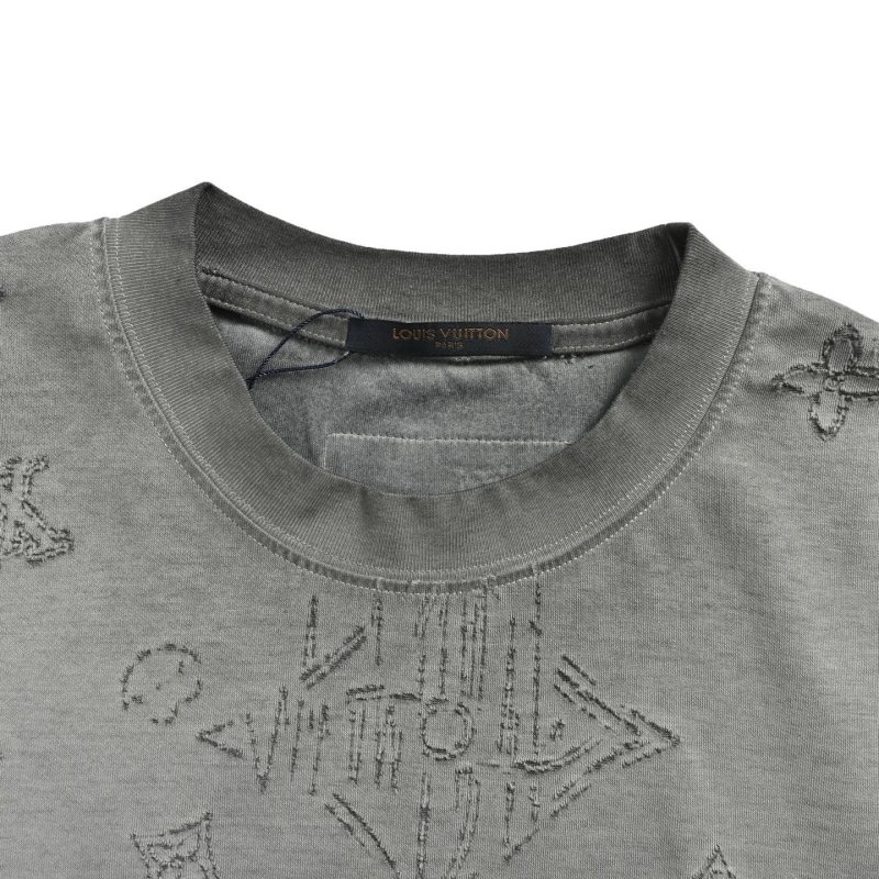Louis Vuitton Monogram Short Sleeve T-Shirt Grey view