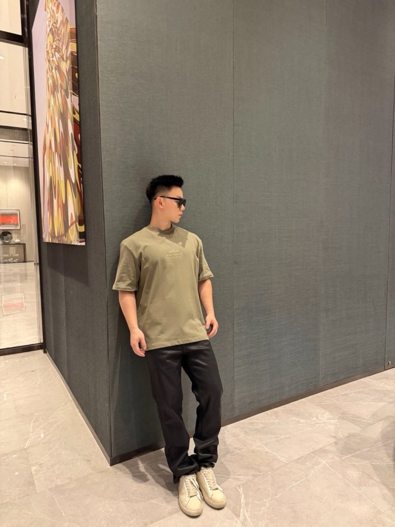 Stone Island Compass Badge Short Sleeve T-Shirt Sage Green view