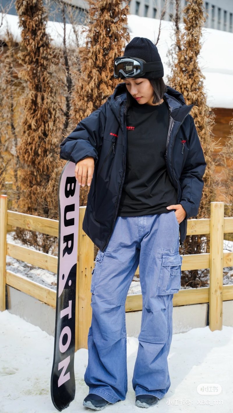 Black Padded Down Jacket with Hood view