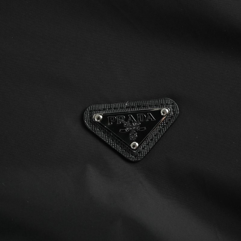 Prada Black Nylon Zip-Up Jacket view