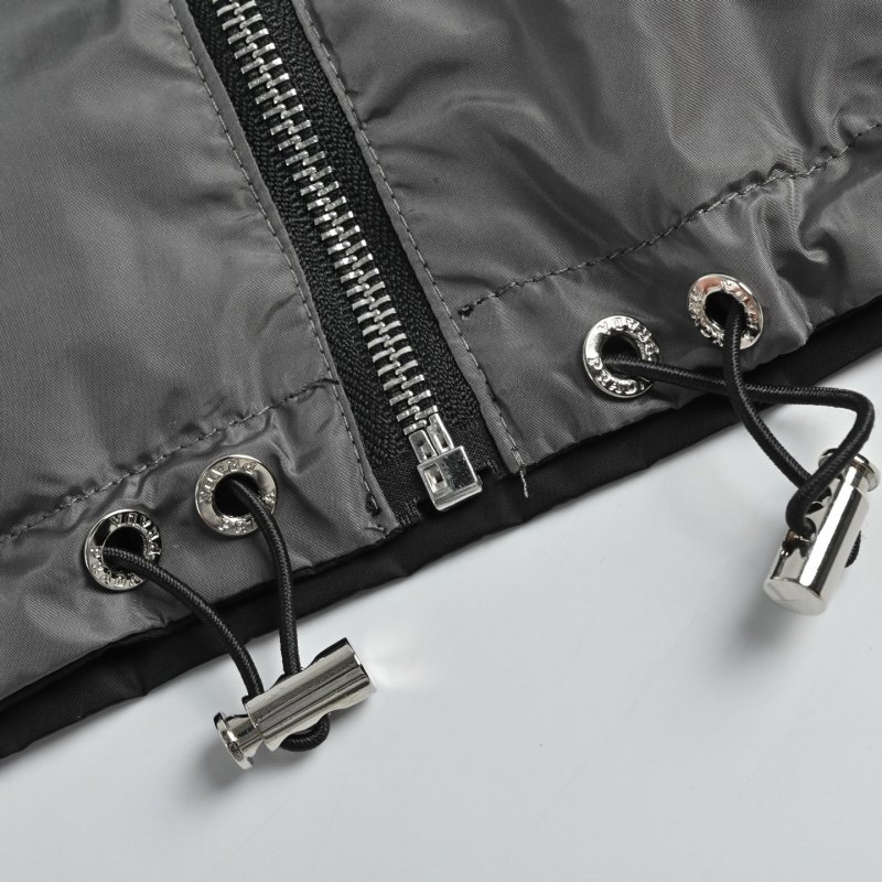 Prada Black Nylon Zip-Up Jacket view