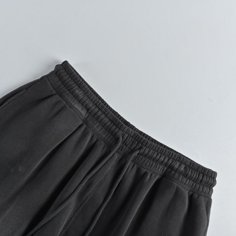 Black Denim Jeans with Blue Logo Stripe Print view