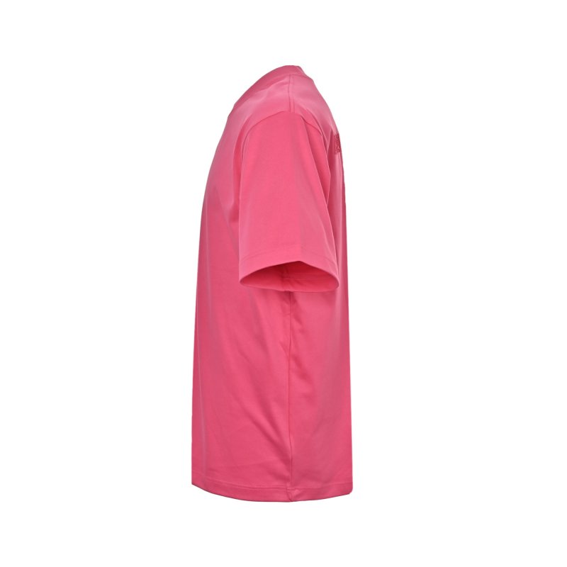 Pink Embroidered Oversized T-Shirt view