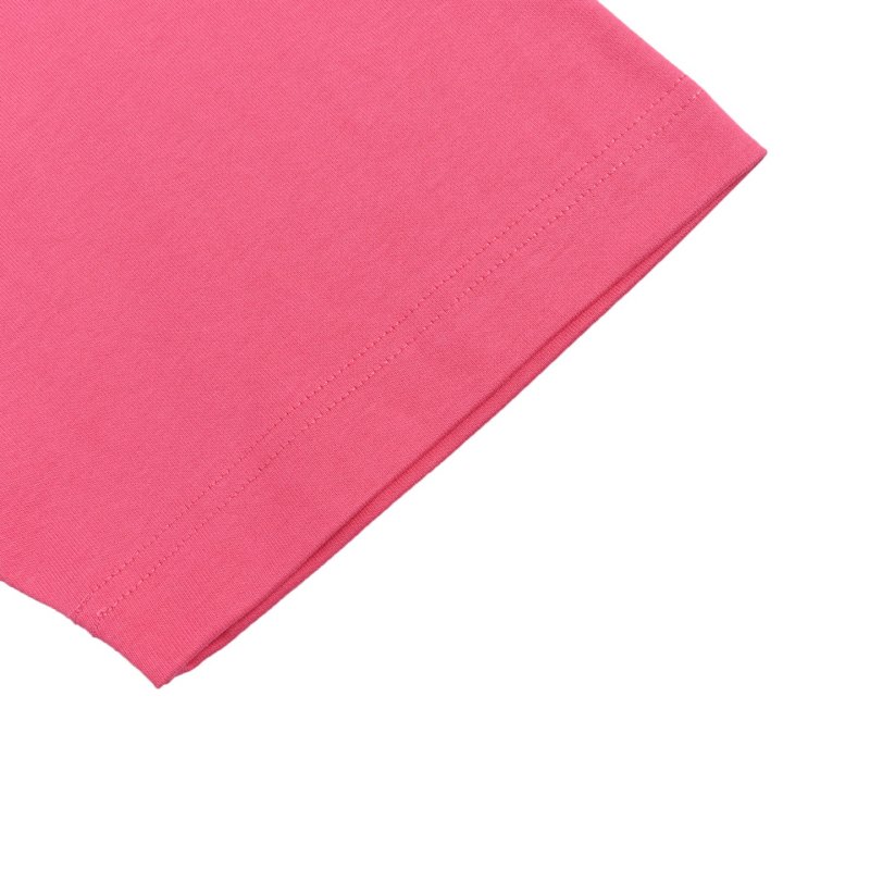 Pink Embroidered Oversized T-Shirt view