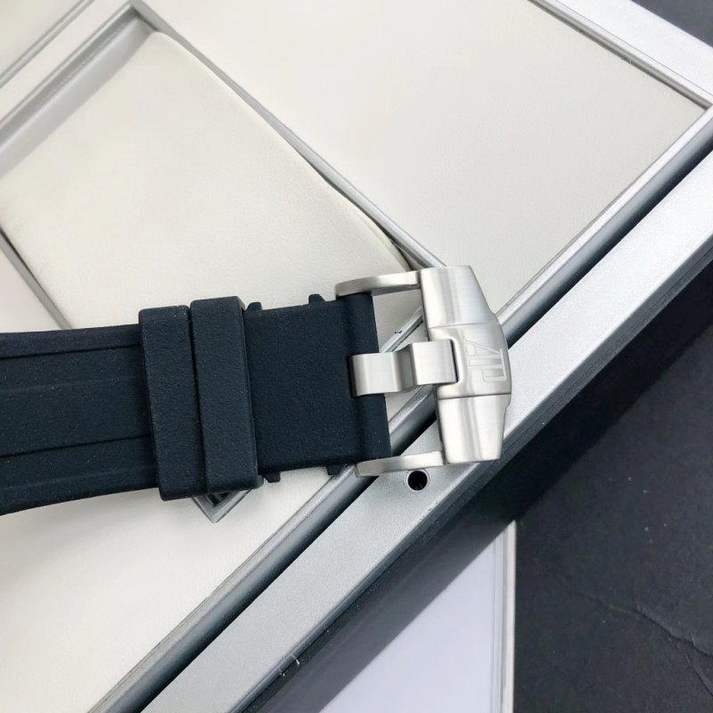 Audemars Piguet Royal Oak Offshore Steel Black Dial Watch view