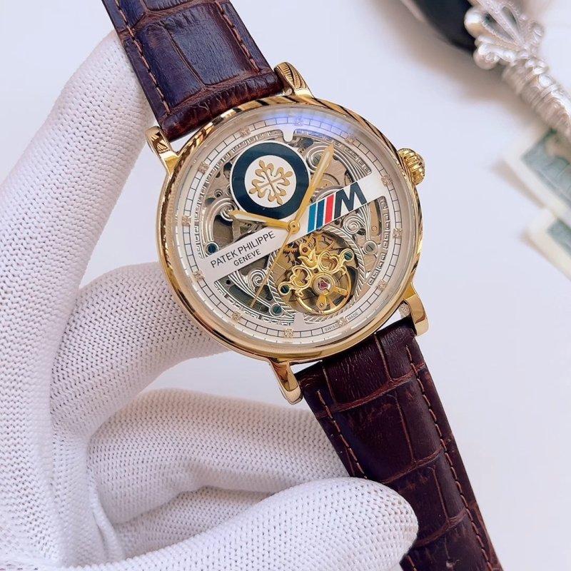 Patek Philippe Skeleton Automatic Gold Watch 41mm