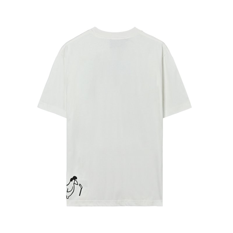 Gucci Star Cartoon Character White T-Shirt view