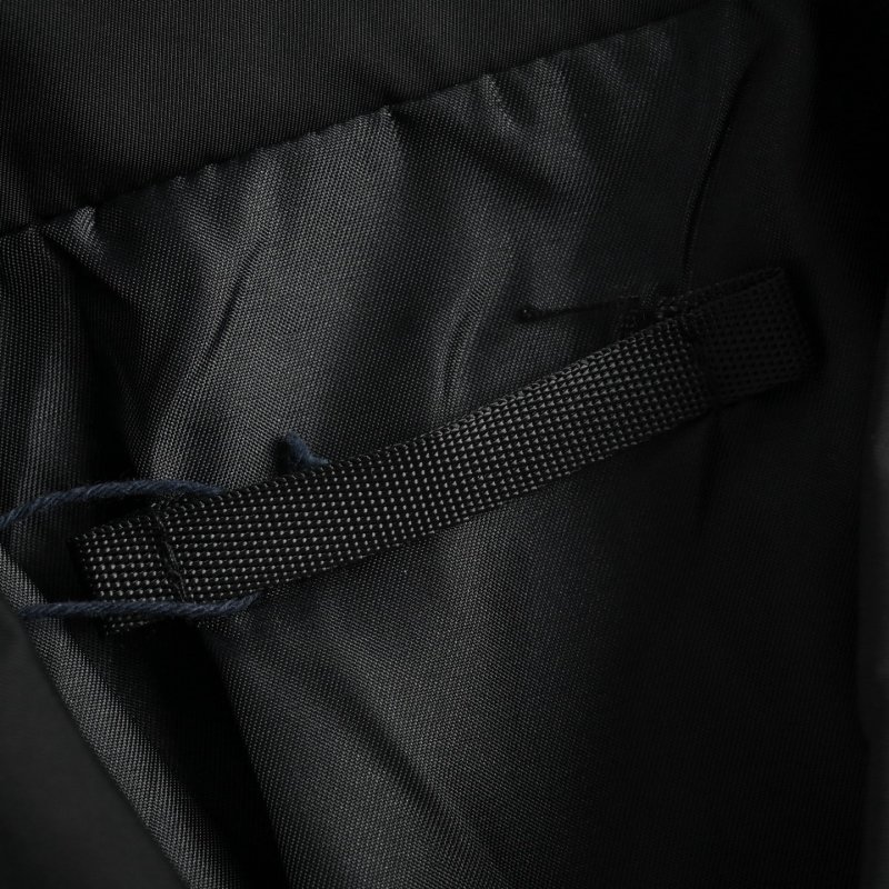 Black Oversized Button-Up Jacket view