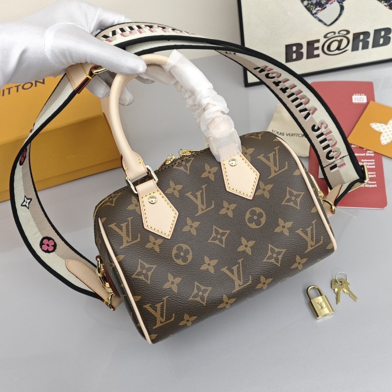 Louis Vuitton Speedy 20 Monogram Canvas Crossbody Bag view