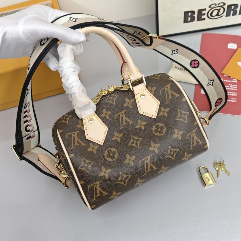 Louis Vuitton Speedy 20 Monogram Canvas Crossbody Bag view