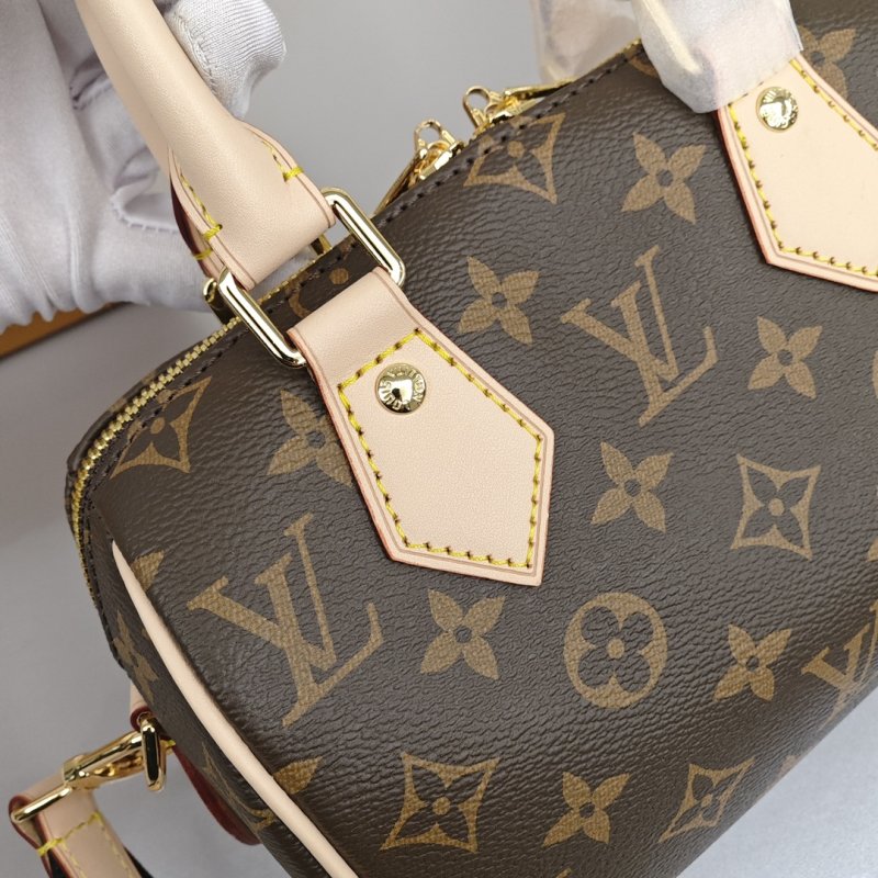 Louis Vuitton Speedy 20 Monogram Canvas Crossbody Bag view
