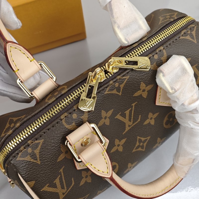 Louis Vuitton Speedy 20 Monogram Canvas Crossbody Bag view