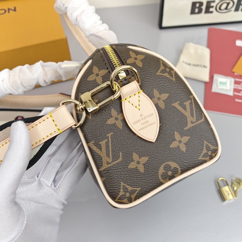 Louis Vuitton Speedy 20 Monogram Canvas Crossbody Bag view