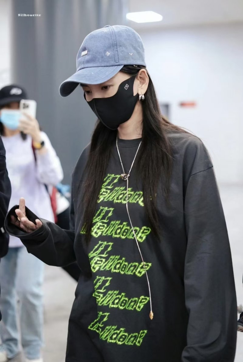 Black Neon Graphic Logo Long Sleeve T-Shirt