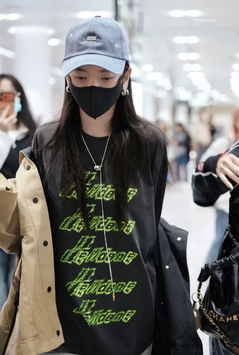 Black Neon Graphic Logo Long Sleeve T-Shirt view