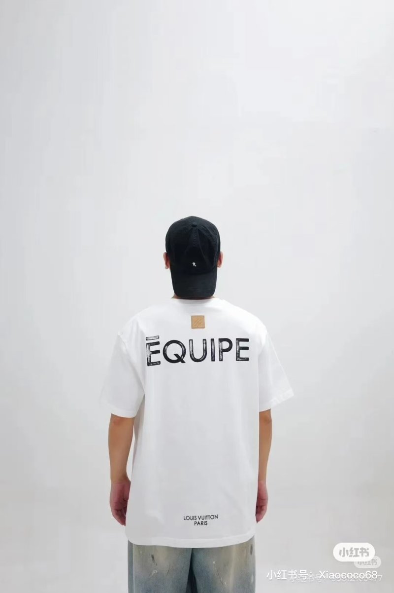 L.V.M. White Short Sleeve T-Shirt view