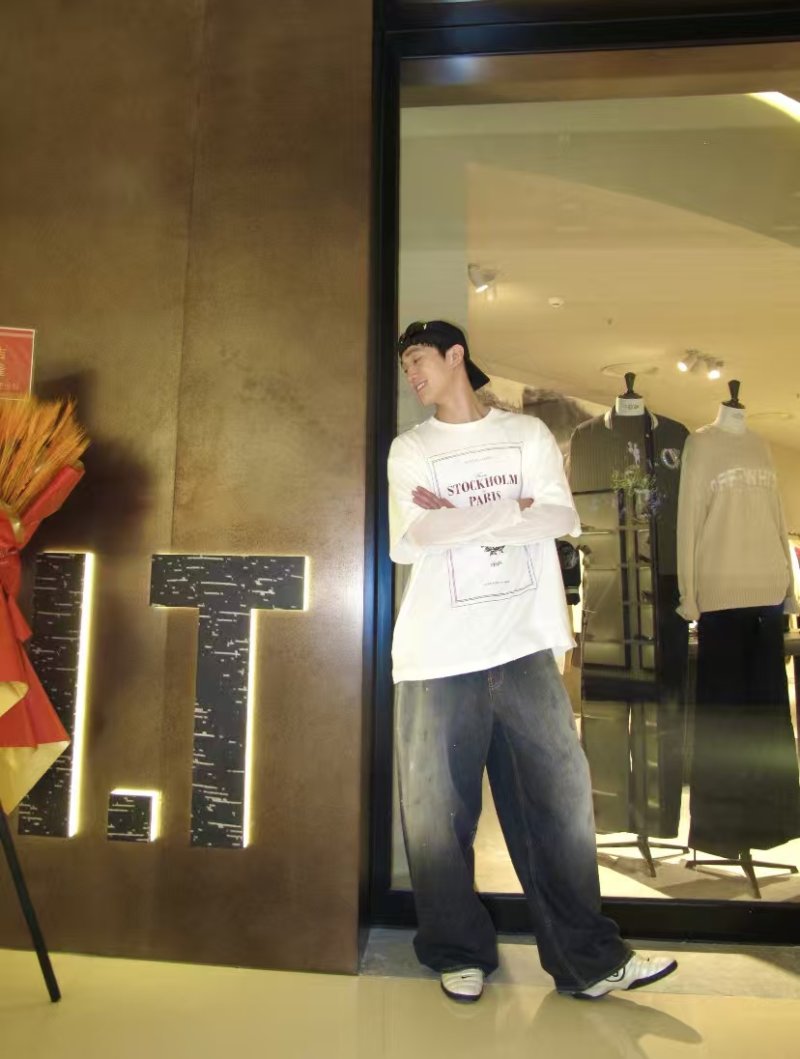 Acne Studios Stockholm Love Story White T-Shirt view