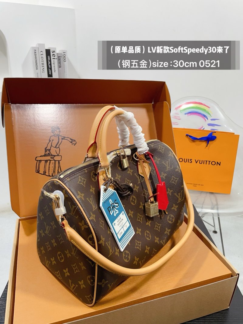 Louis Vuitton Soft Speedy 30 Monogram Canvas Bag view