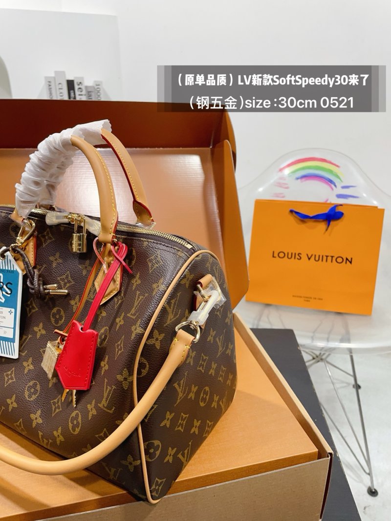 Louis Vuitton Soft Speedy 30 Monogram Canvas Bag view