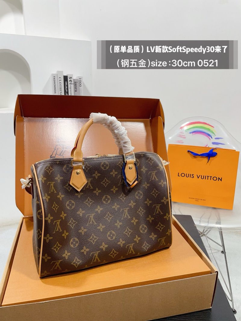 Louis Vuitton Soft Speedy 30 Monogram Canvas Bag view