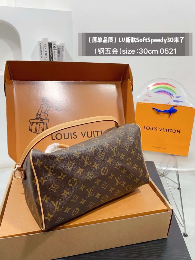 Louis Vuitton Soft Speedy 30 Monogram Canvas Bag view