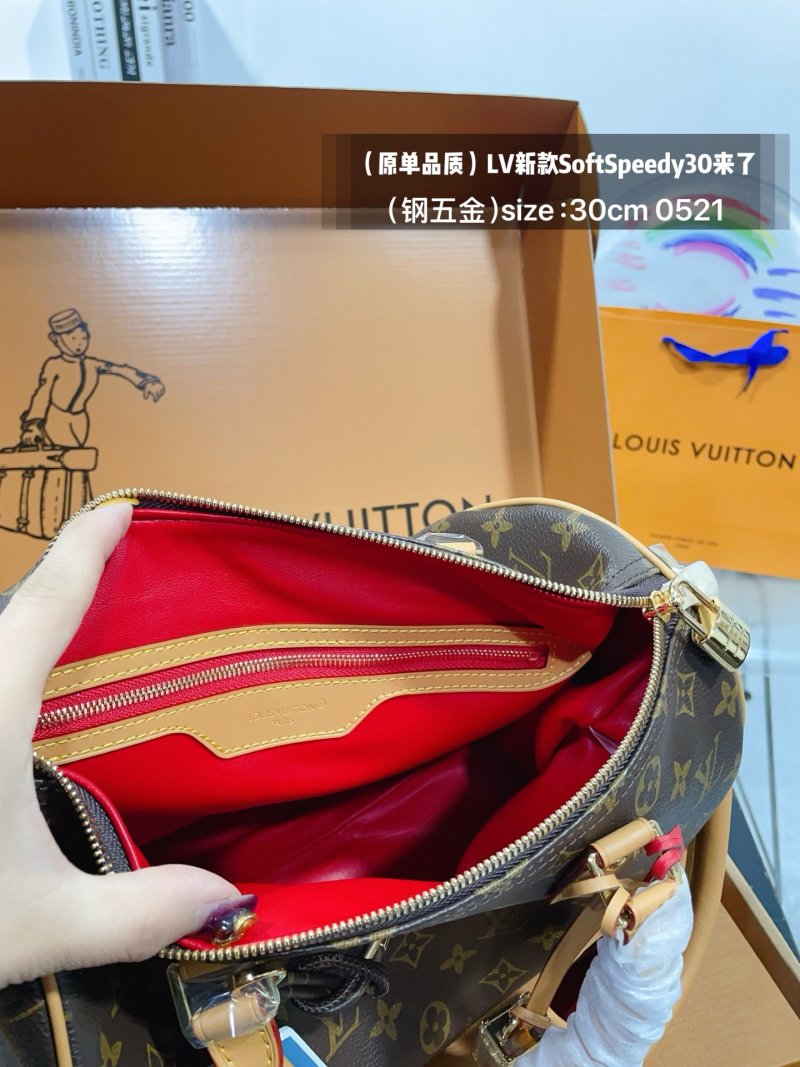 Louis Vuitton Soft Speedy 30 Monogram Canvas Bag view