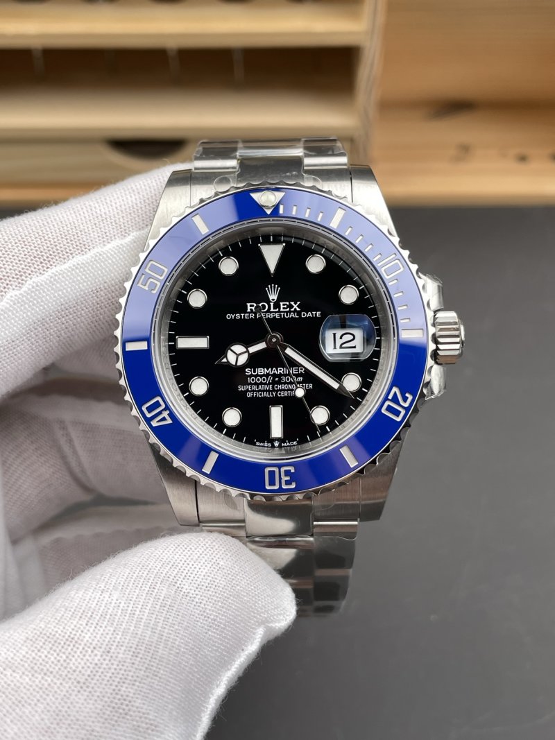 Rolex Submariner Blue Dial 41mm Automatic Watch
