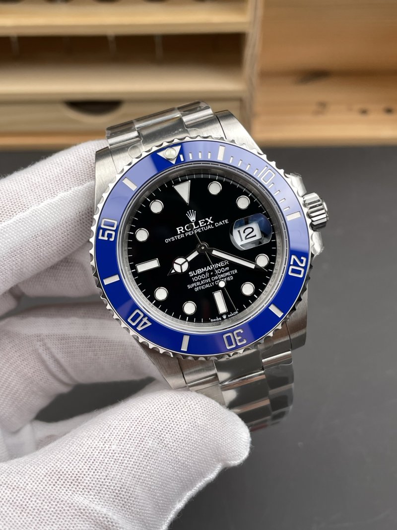 Rolex Submariner Blue Dial 41mm Automatic Watch view