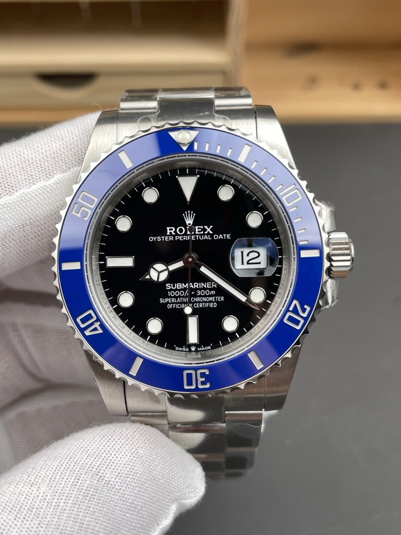 Rolex Submariner Blue Dial 41mm Automatic Watch view