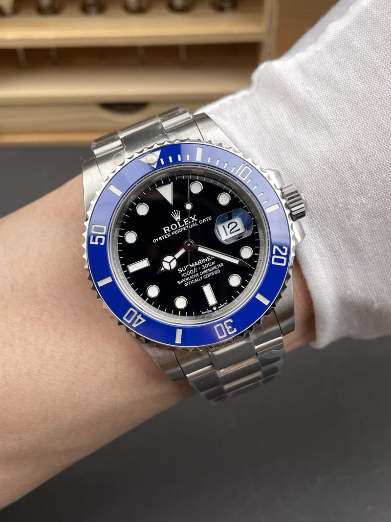 Rolex Submariner Blue Dial 41mm Automatic Watch view