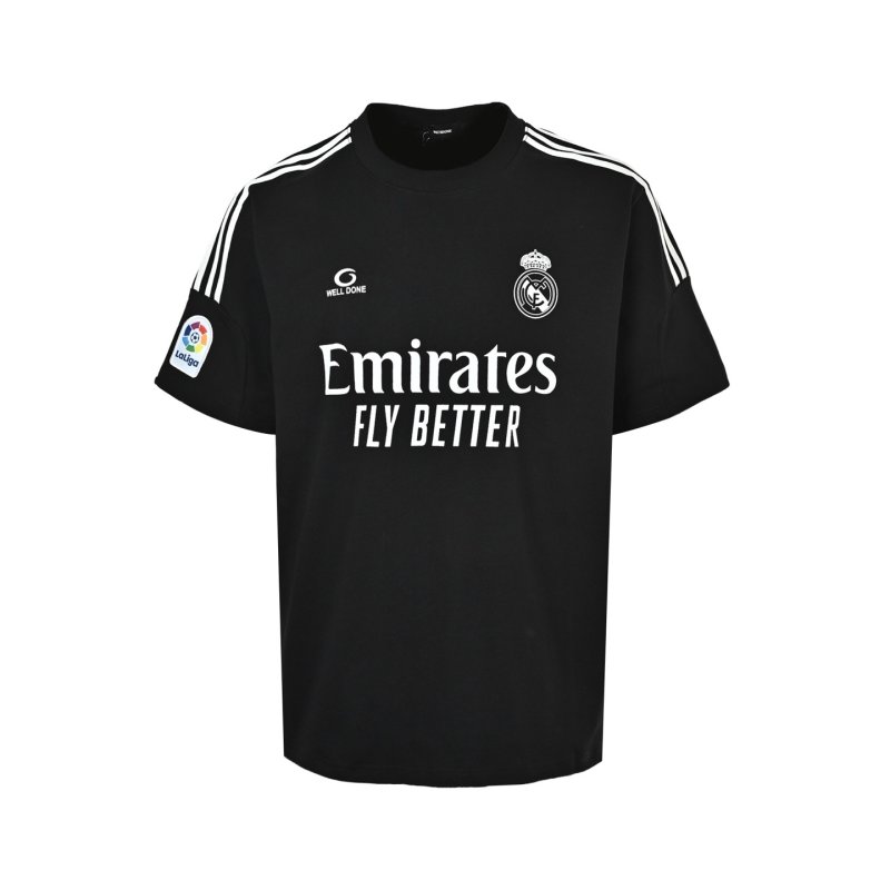 Emirates Fly Better Black Oversized T-Shirt view