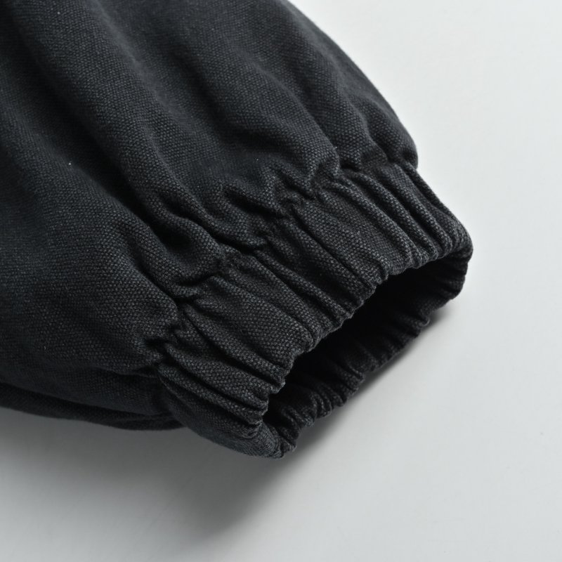 Stüssy Black Denim Sherpa-Lined Jacket view