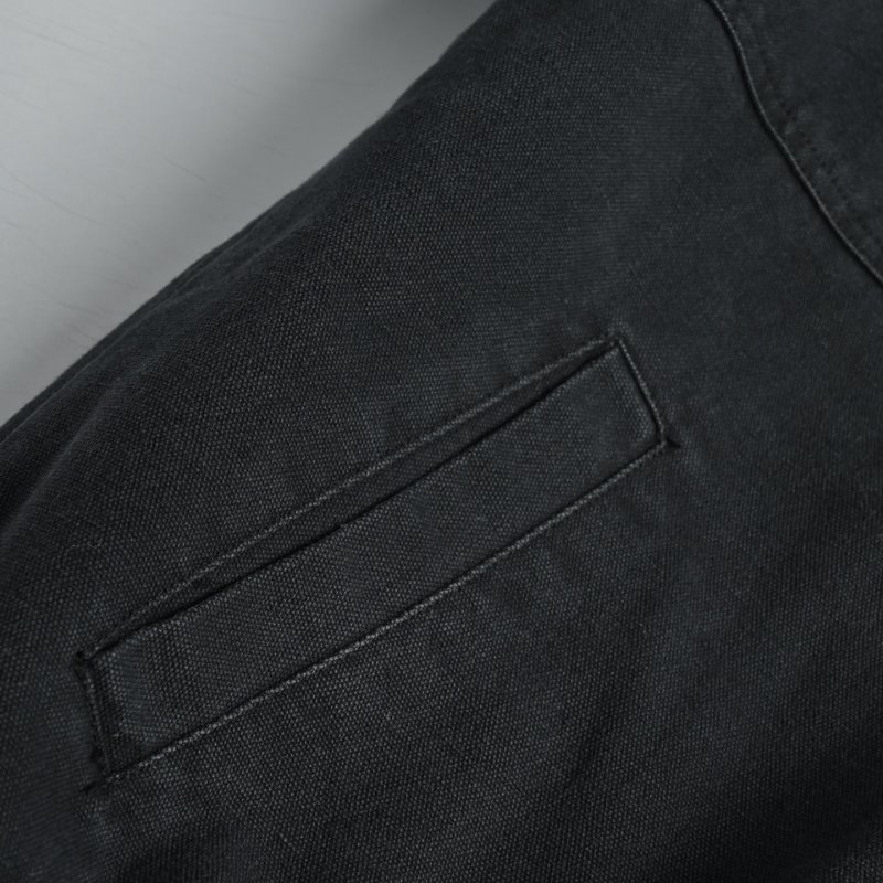Stüssy Black Denim Sherpa-Lined Jacket view