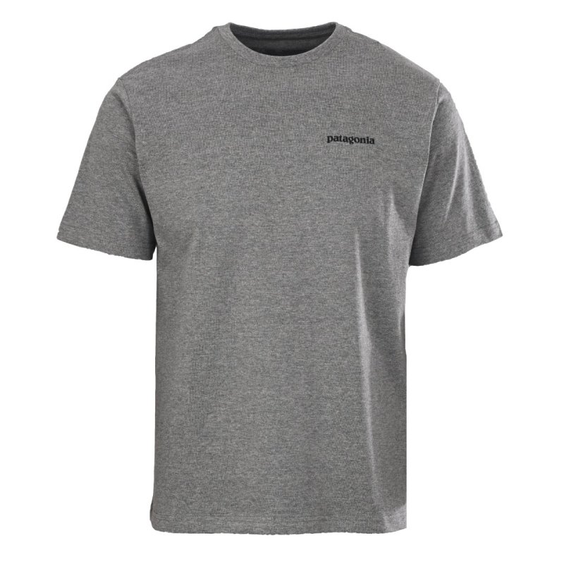 Patagonia Logo T-Shirt Grey view