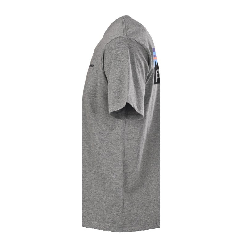 Patagonia Logo T-Shirt Grey view
