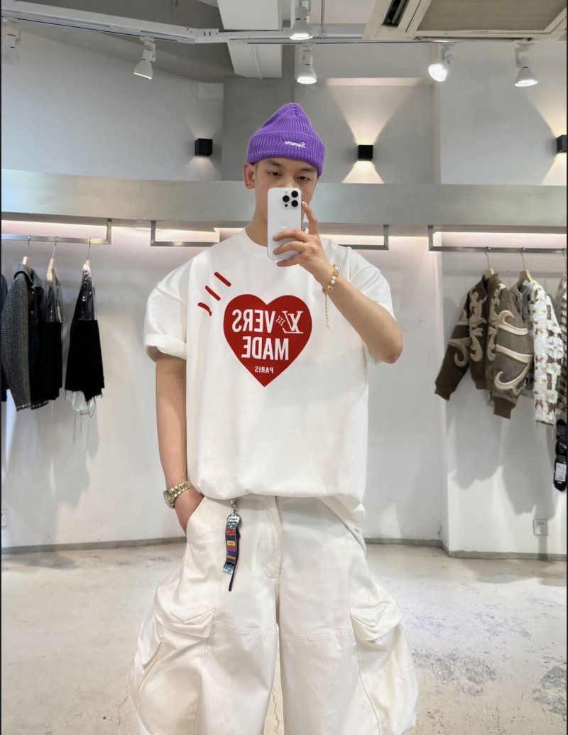 Vivienne Westwood White Heart Logo T-Shirt