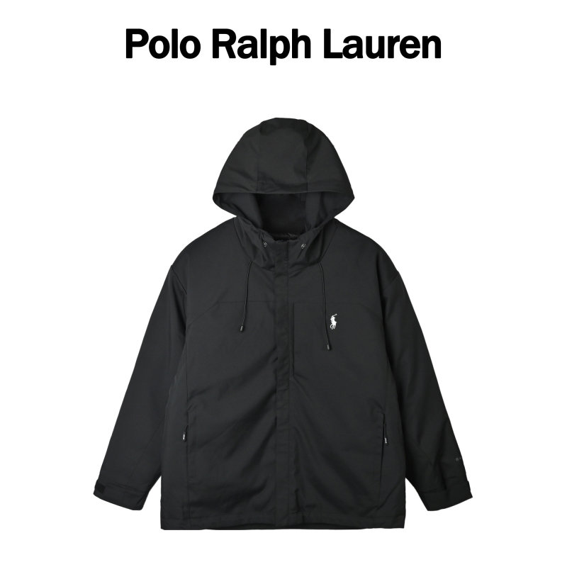 Polo Ralph Lauren Black Oversized Down Jacket view