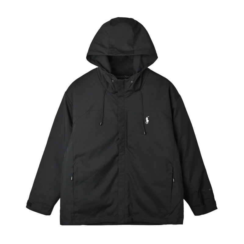 Polo Ralph Lauren Black Oversized Down Jacket view