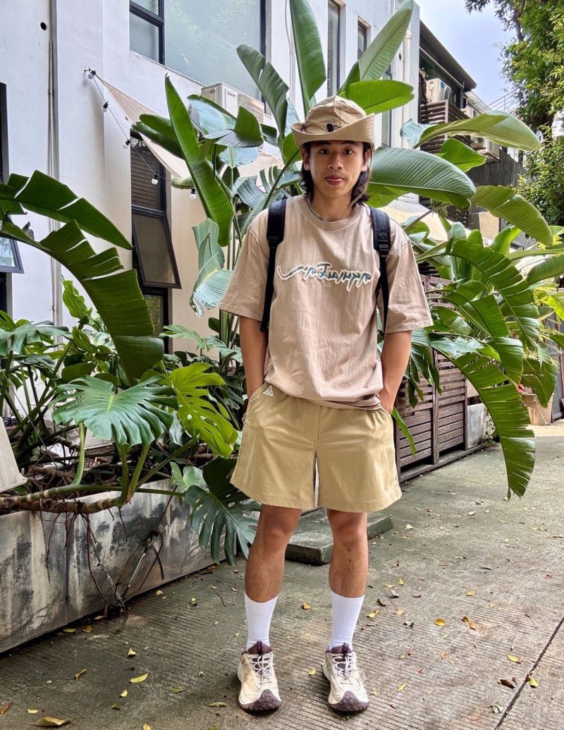 Khaki Casual Shorts
