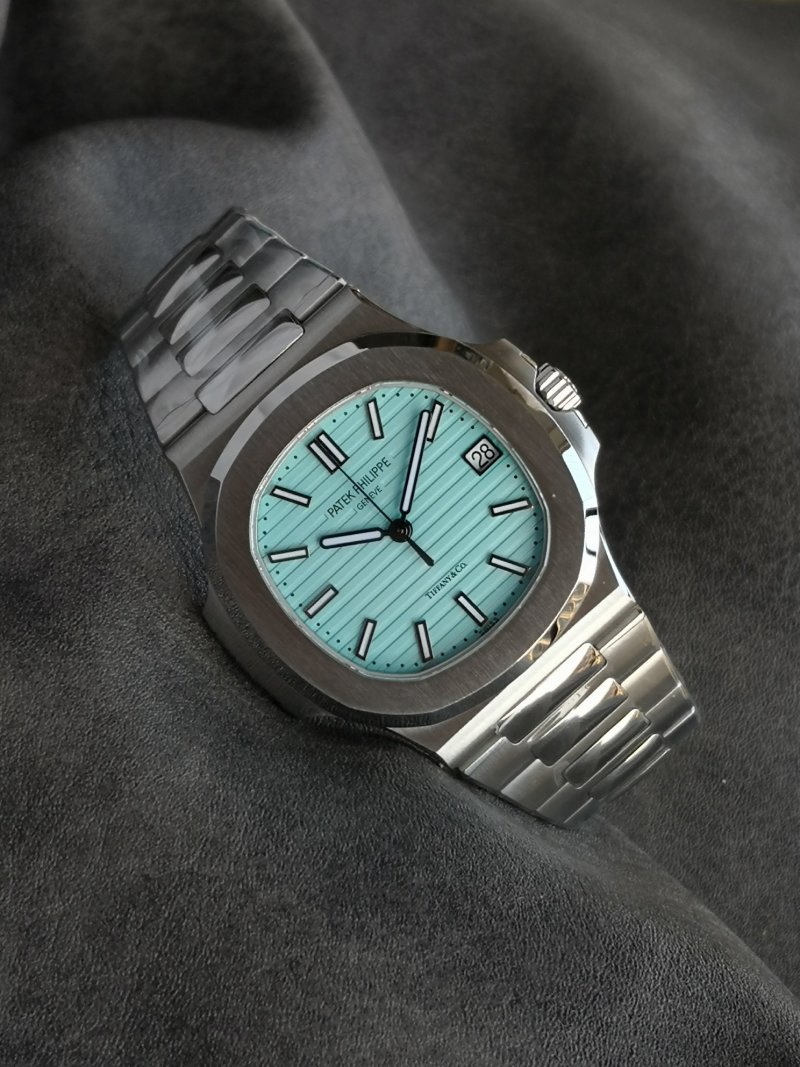 Patek Philippe Nautilus 5711 Tiffany Blue Automatic Watch view